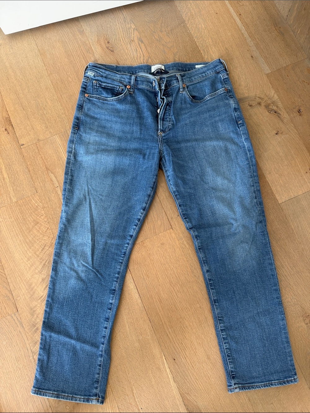 Citizens Of Humanity Women’s Boyfriend Jeans - Medium Blue Wash
